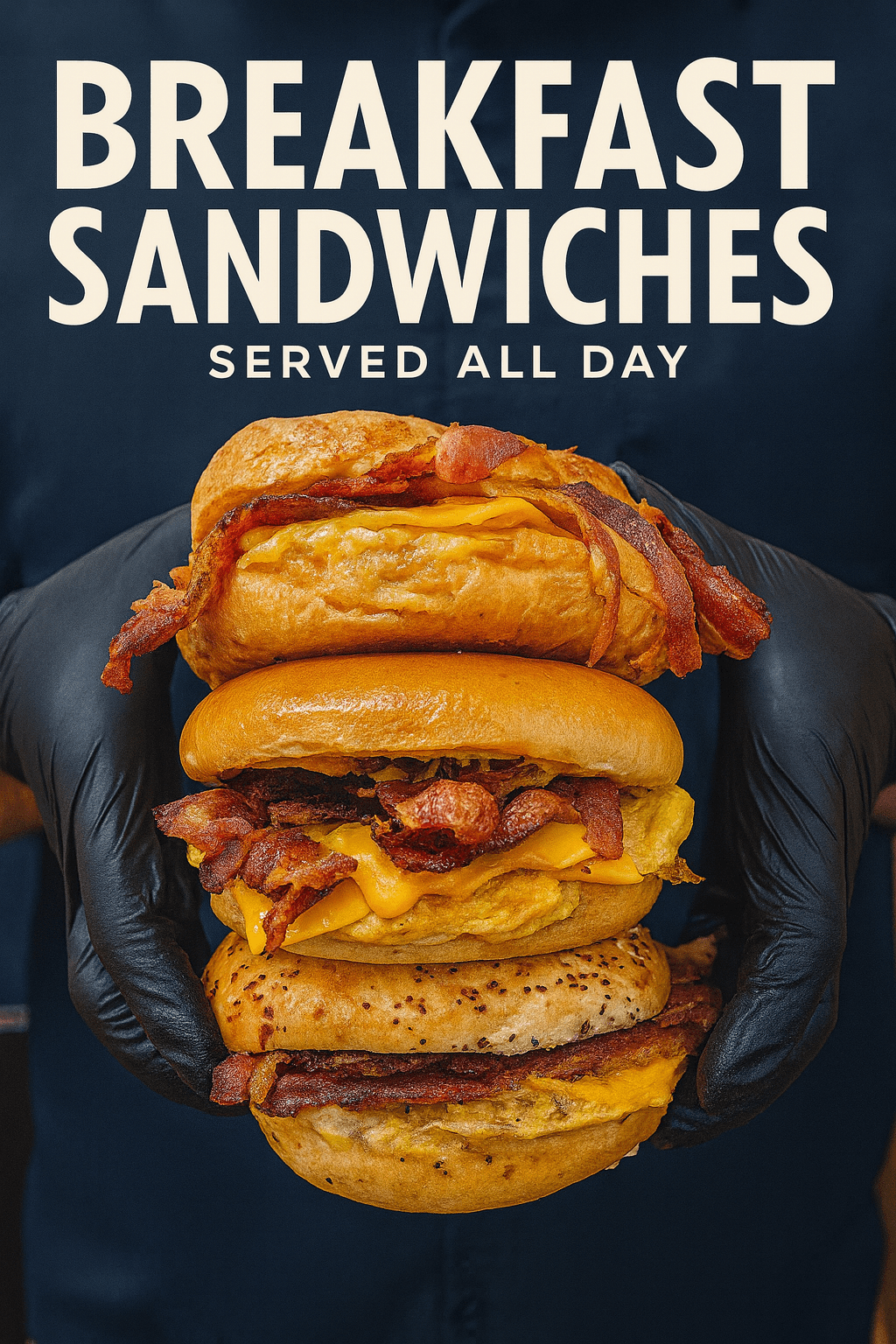 Space City Bites breakfast sandwich